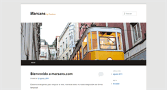 Desktop Screenshot of marsans.com