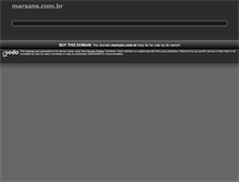 Tablet Screenshot of marsans.com.br